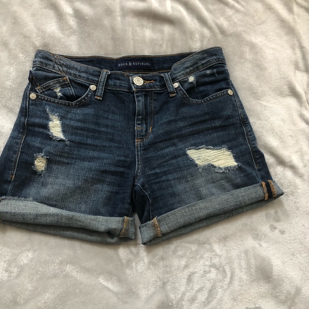 Rock & Republic Jean Shorts sz4